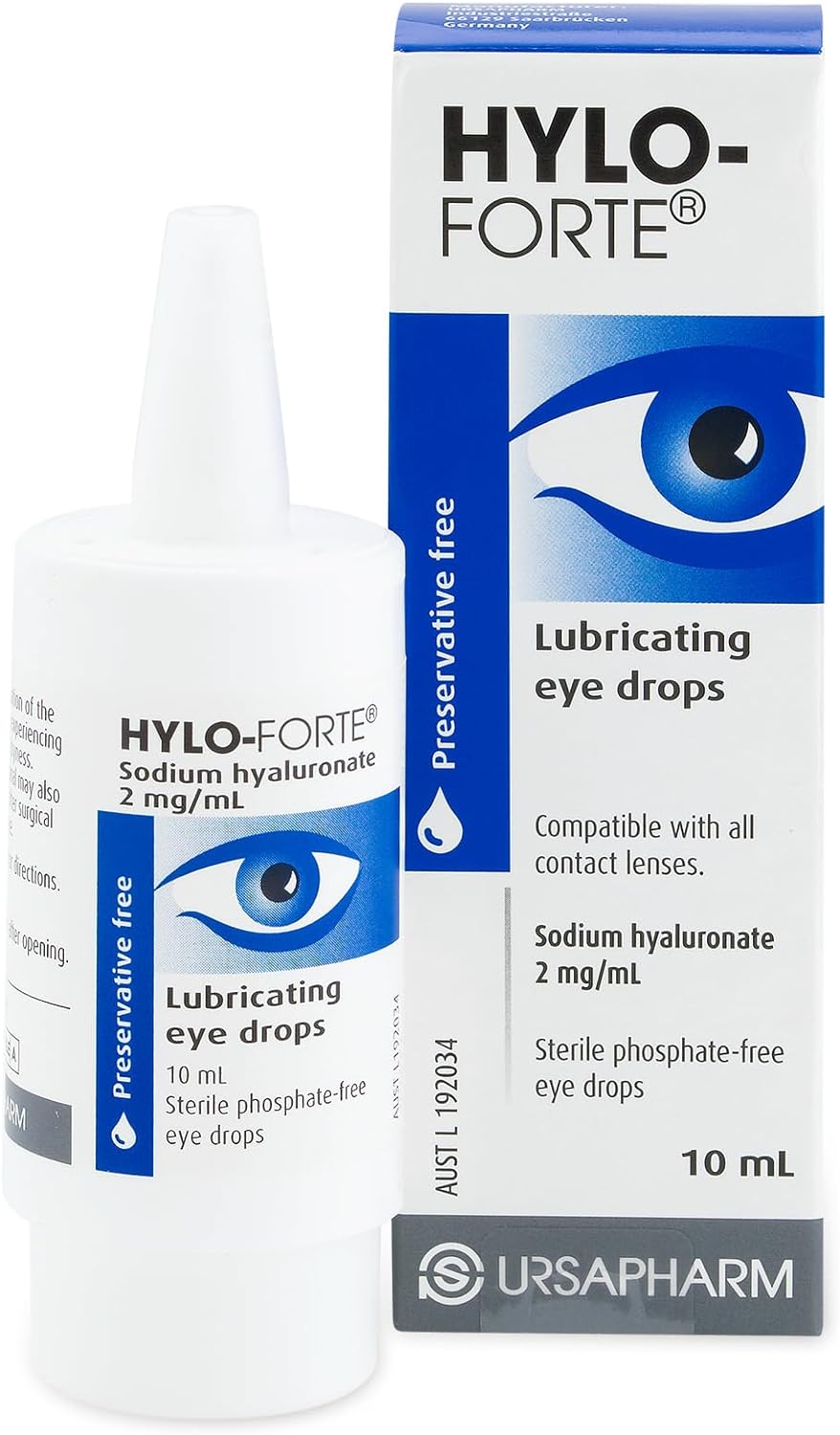 6 x Hylo-Forte Eye Drops (Buy 5, 1 FREE)