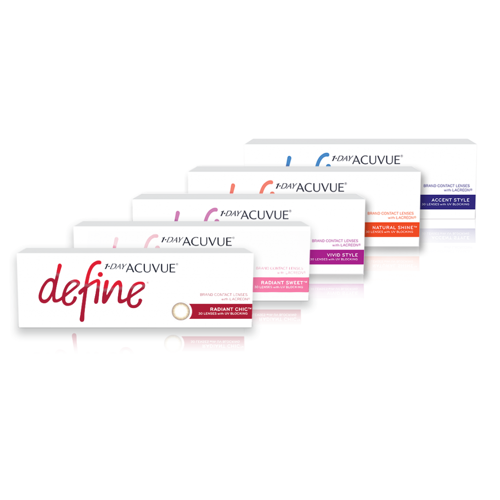 1-Day Acuvue Define Coloured Lens without Prescription